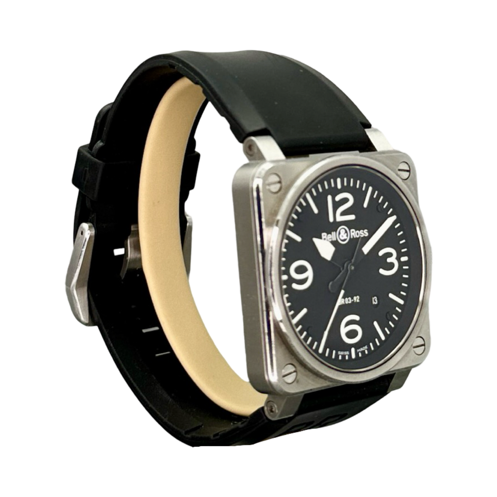 Bell Ref Bell & Ross Aviator Ref. BR03-92-BLC-ST – Twin Cities Time + Luxury