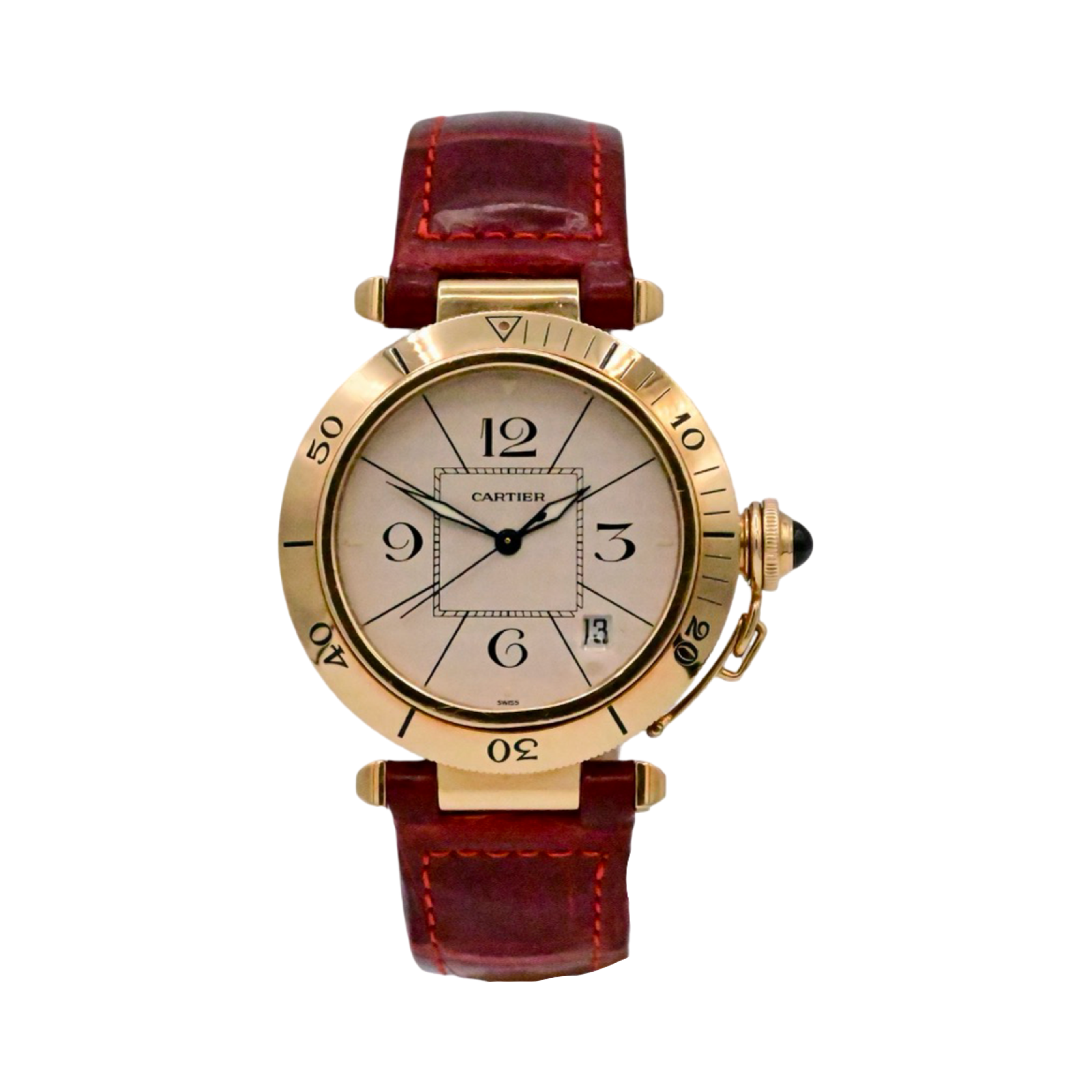 Cartier Pasha Seatimer de Cartier 18k Ref. 1989