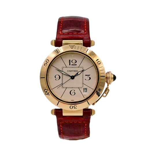 Cartier Pasha Seatimer de Cartier 18k Ref. 1989