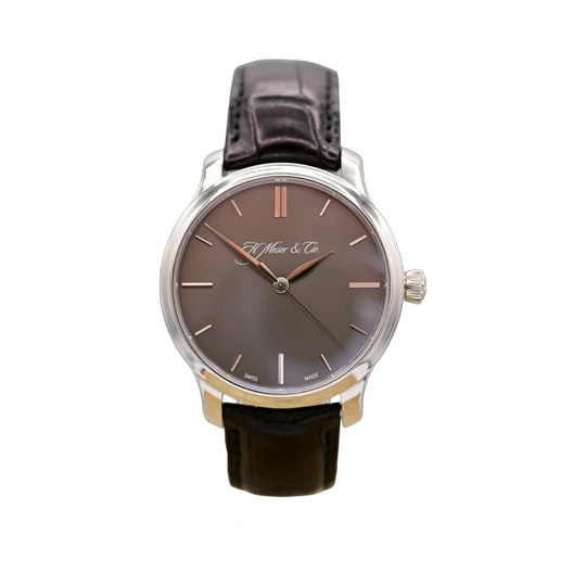H. Moser Endeavour Center Seconds Platinum Ref. 353.505-015
