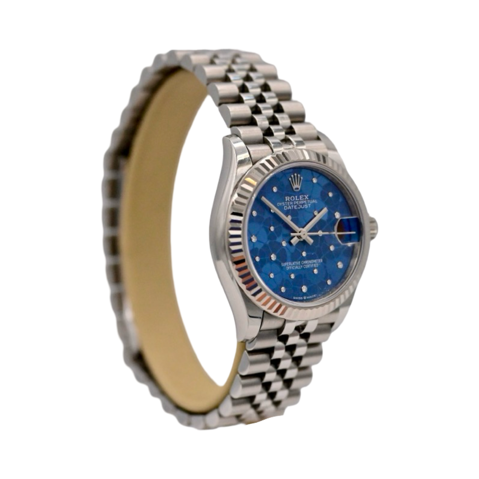 Rolex Datejust 31mm Azuro Floral Dial Ref. 278274