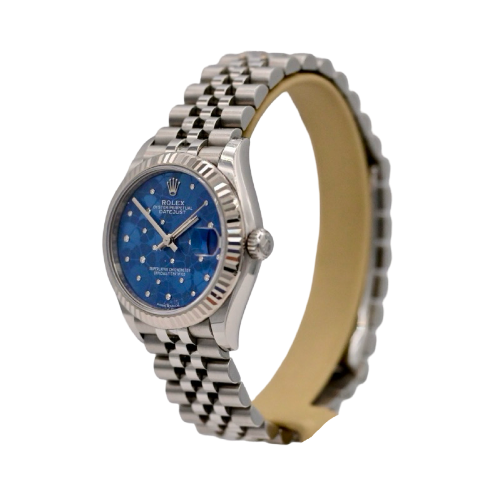 Rolex Datejust 31mm Azuro Floral Dial Ref. 278274