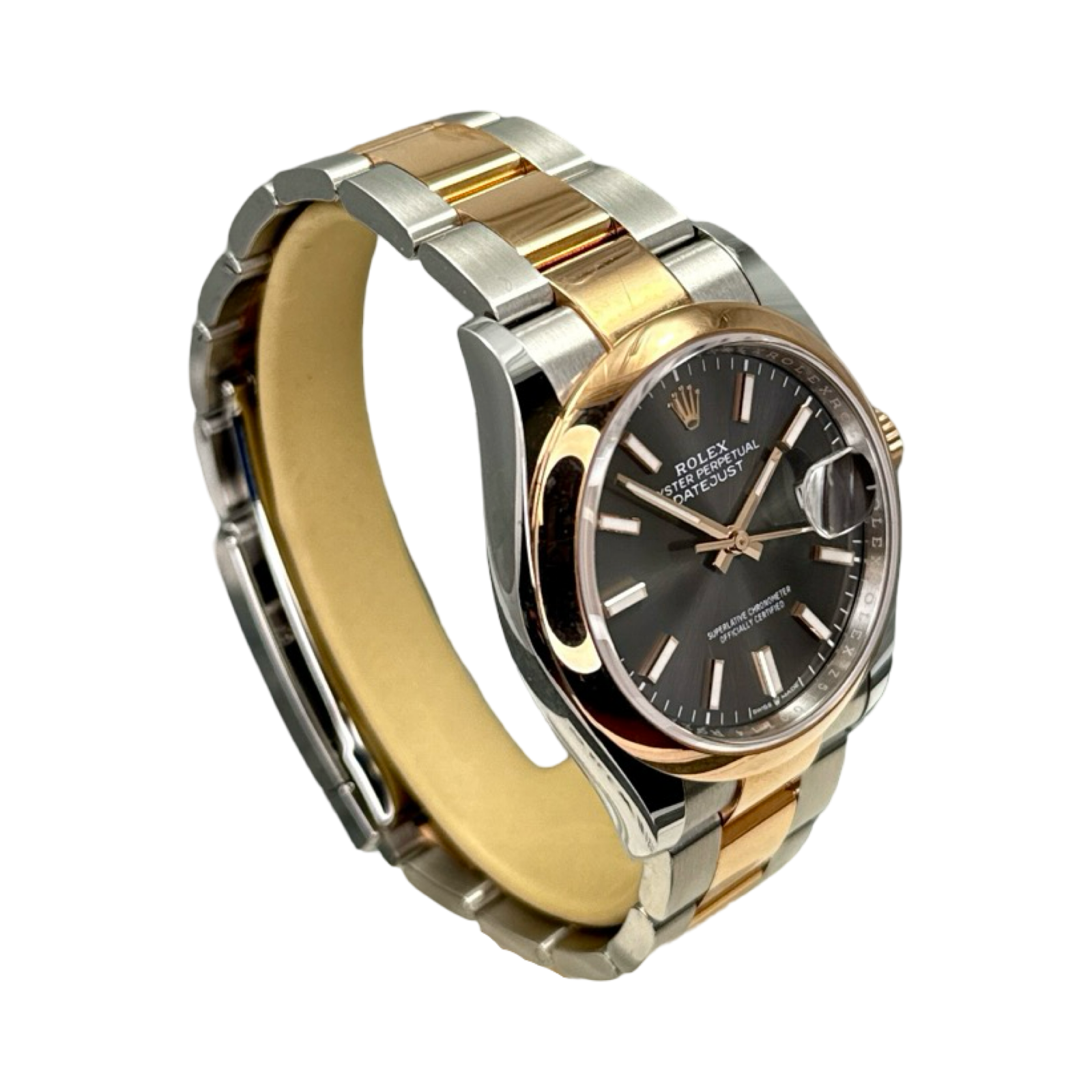 Rolex Oyster Perpetual Datejust 36 Steel + Rose Ref. 126201