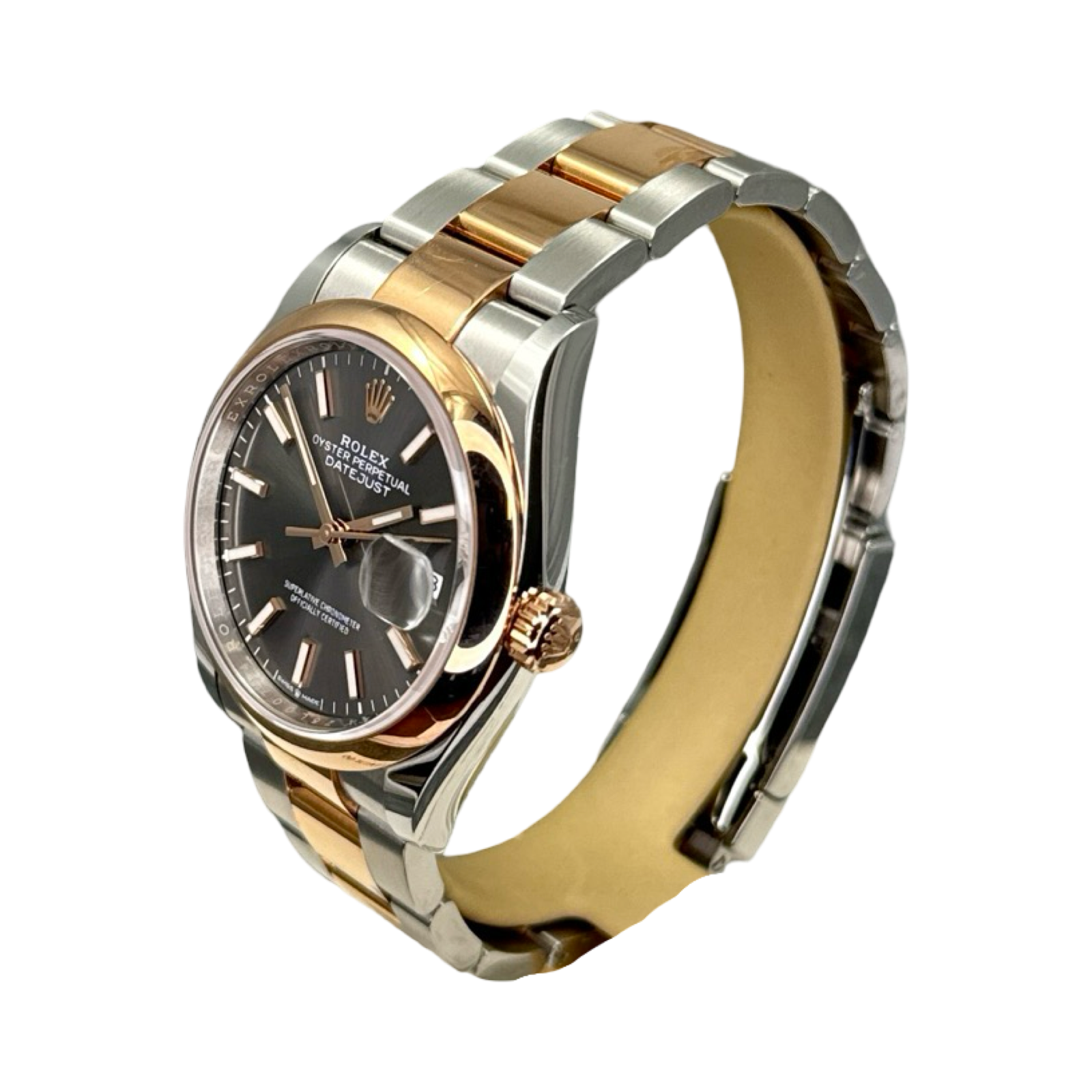 Rolex Oyster Perpetual Datejust 36 Steel + Rose Ref. 126201