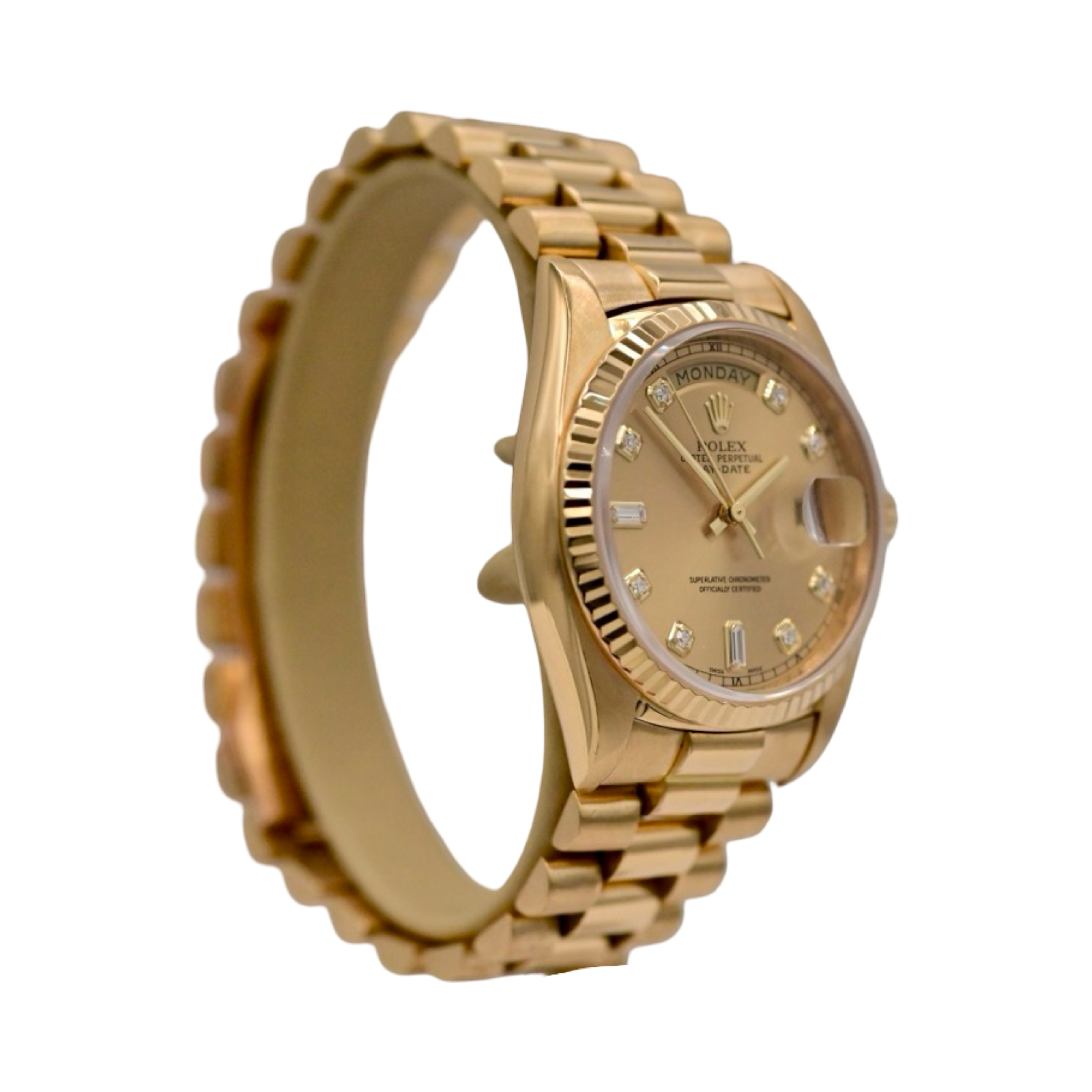 Rolex Day Date 36 Ref. 18038 Diamond Dial