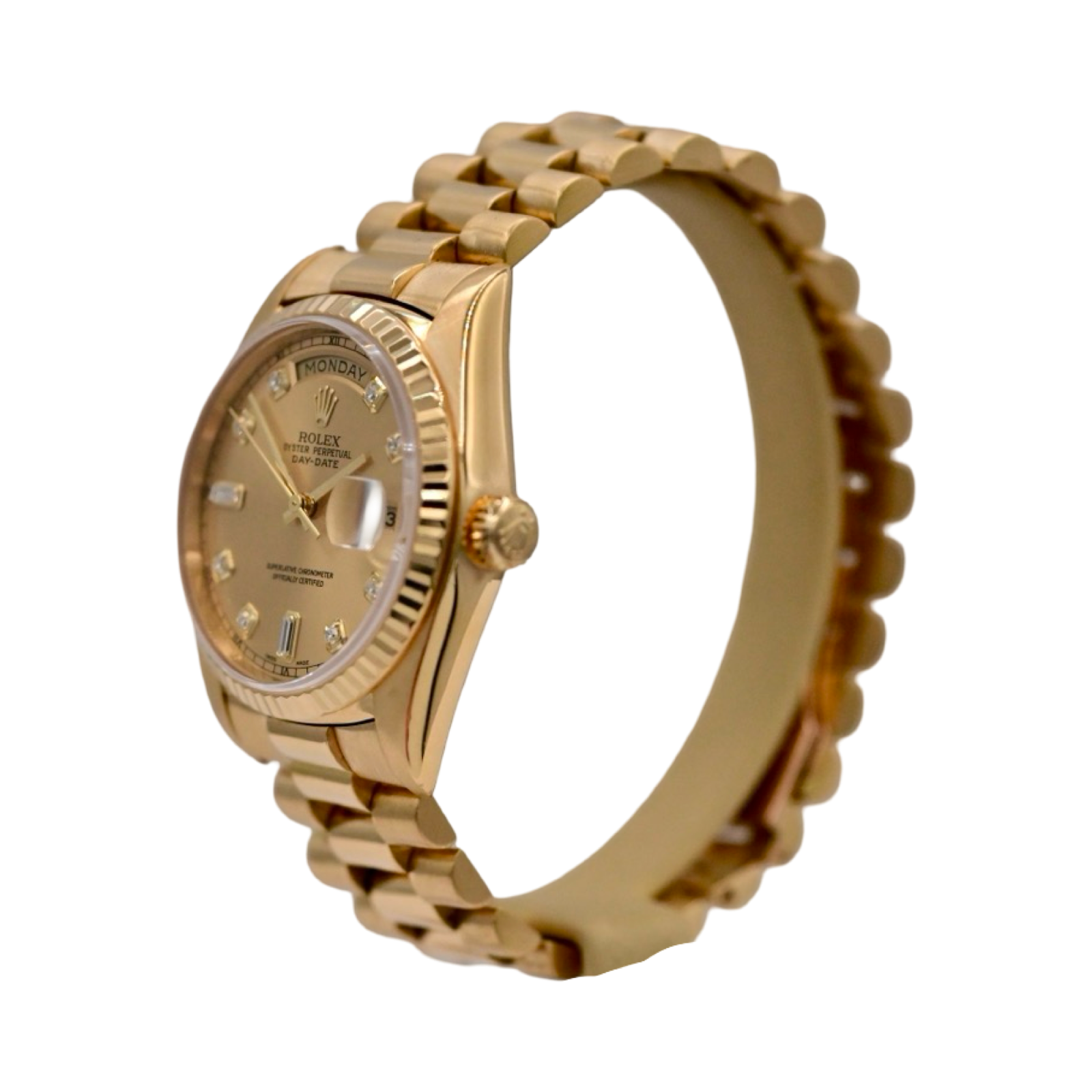 Rolex Day Date 36 Ref. 18038 Diamond Dial