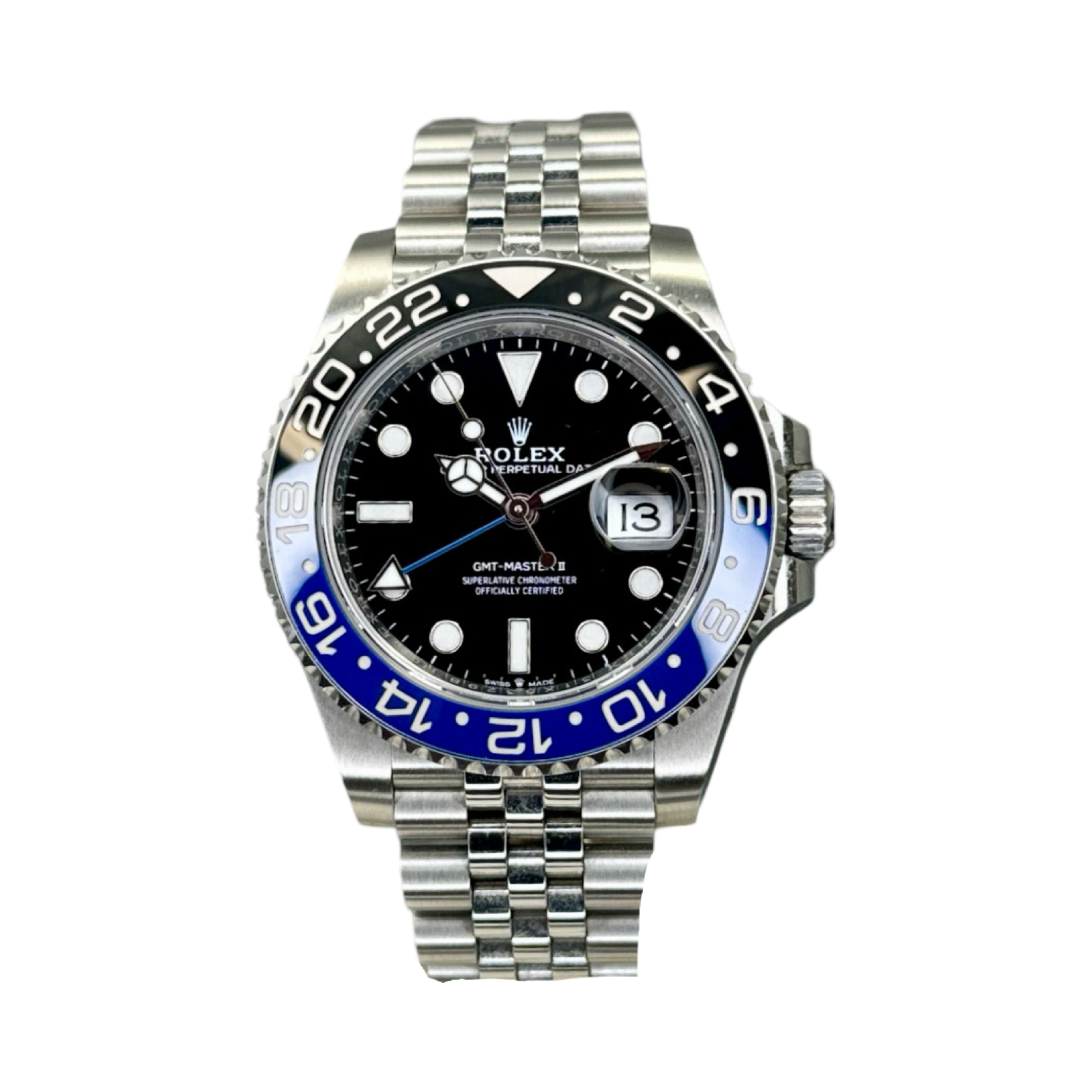 Rolex GMT Master II Batgirl Ref. 126710BLNR