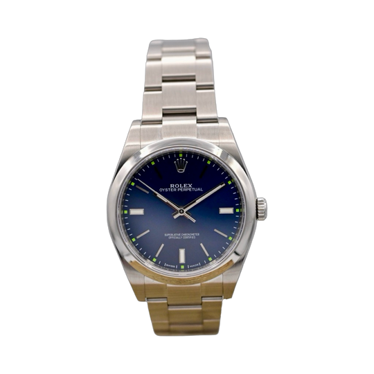 Rolex Oyster Perpetual 39 Ref. 114300 Blue Dial