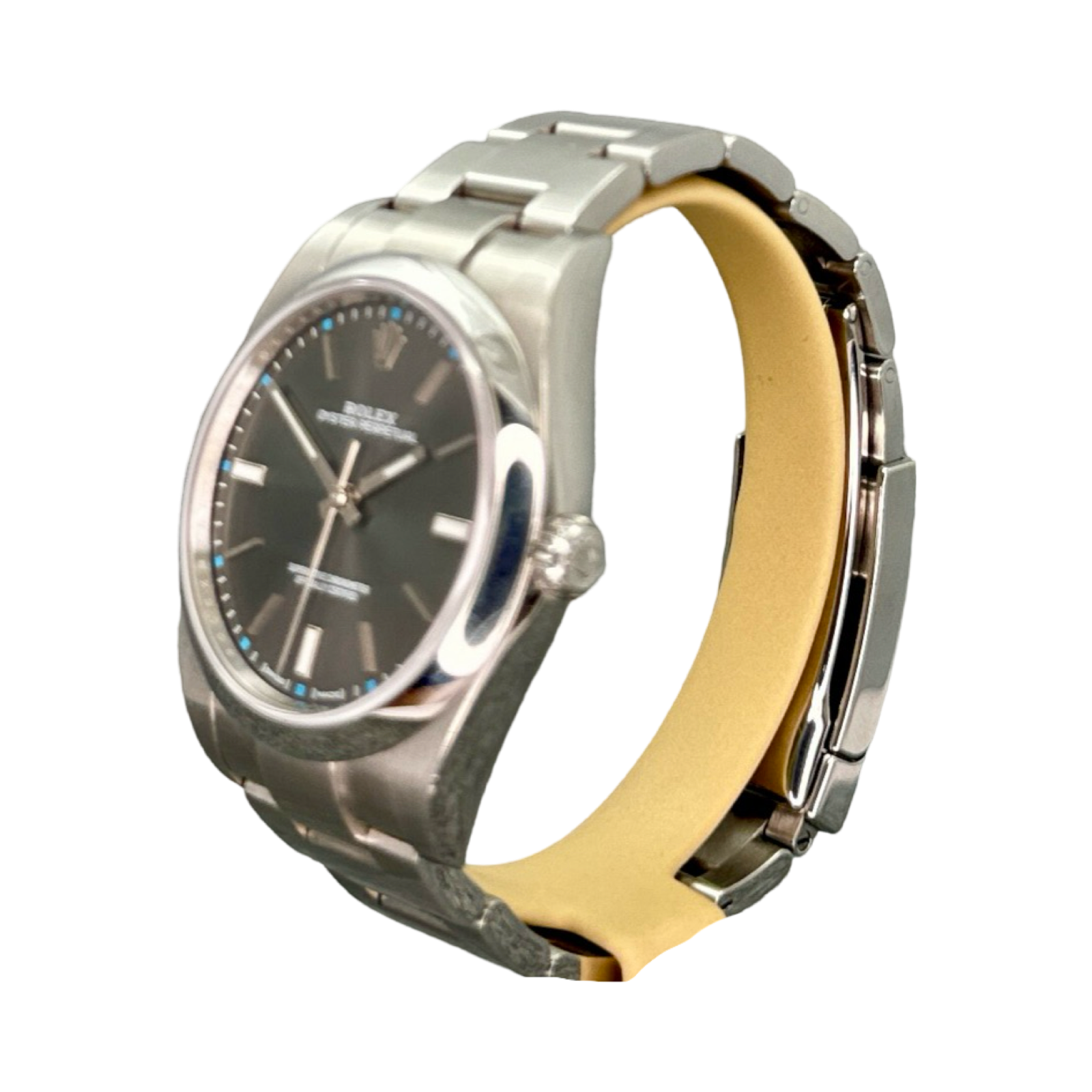 Op39 Rhodium Rolex Oyster Perpetual 39 Ref. 114300 Rhodium Dial – Twin Cities Time ...