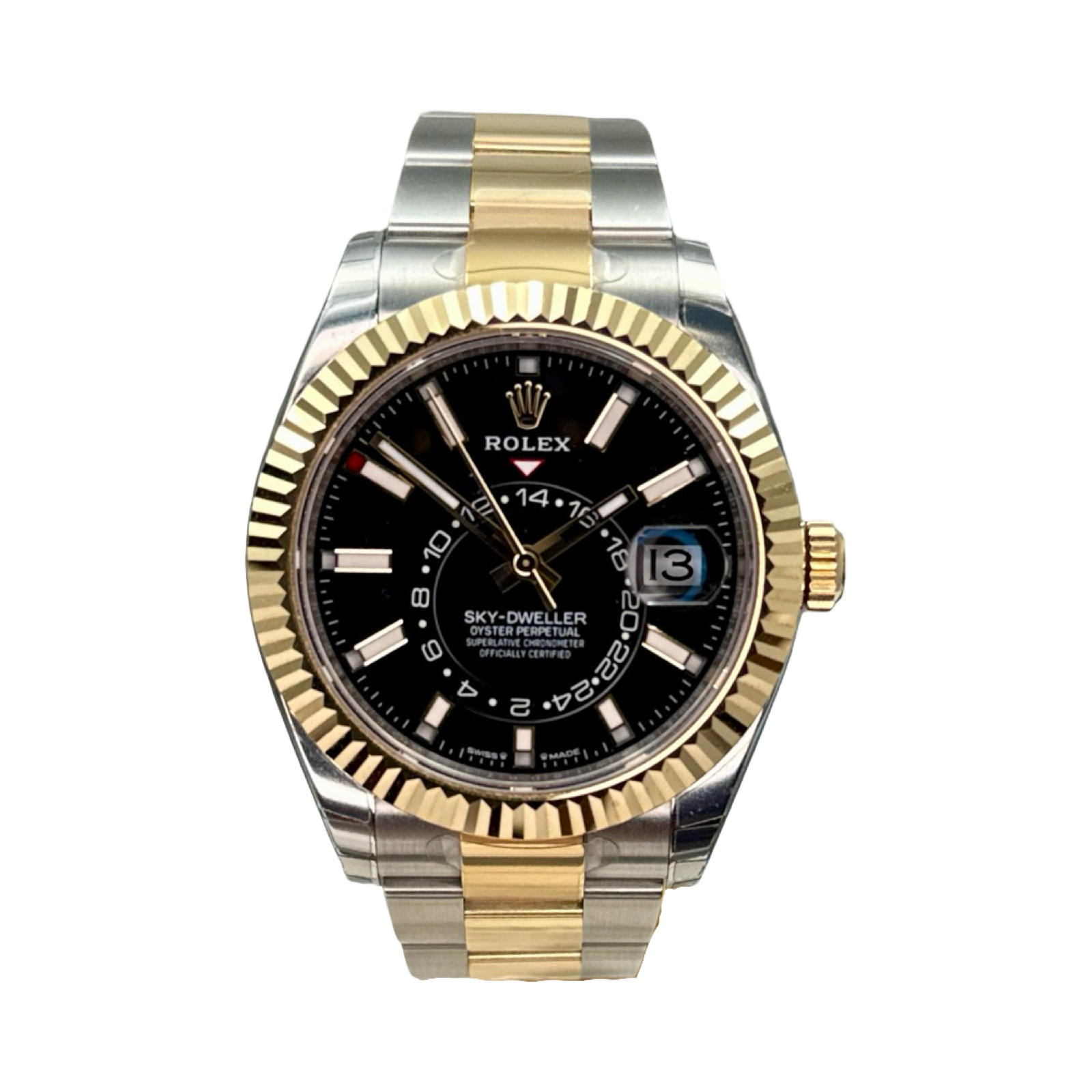 Rolex Sky Dweller Steel + 18k on Oyster Ref. 336933