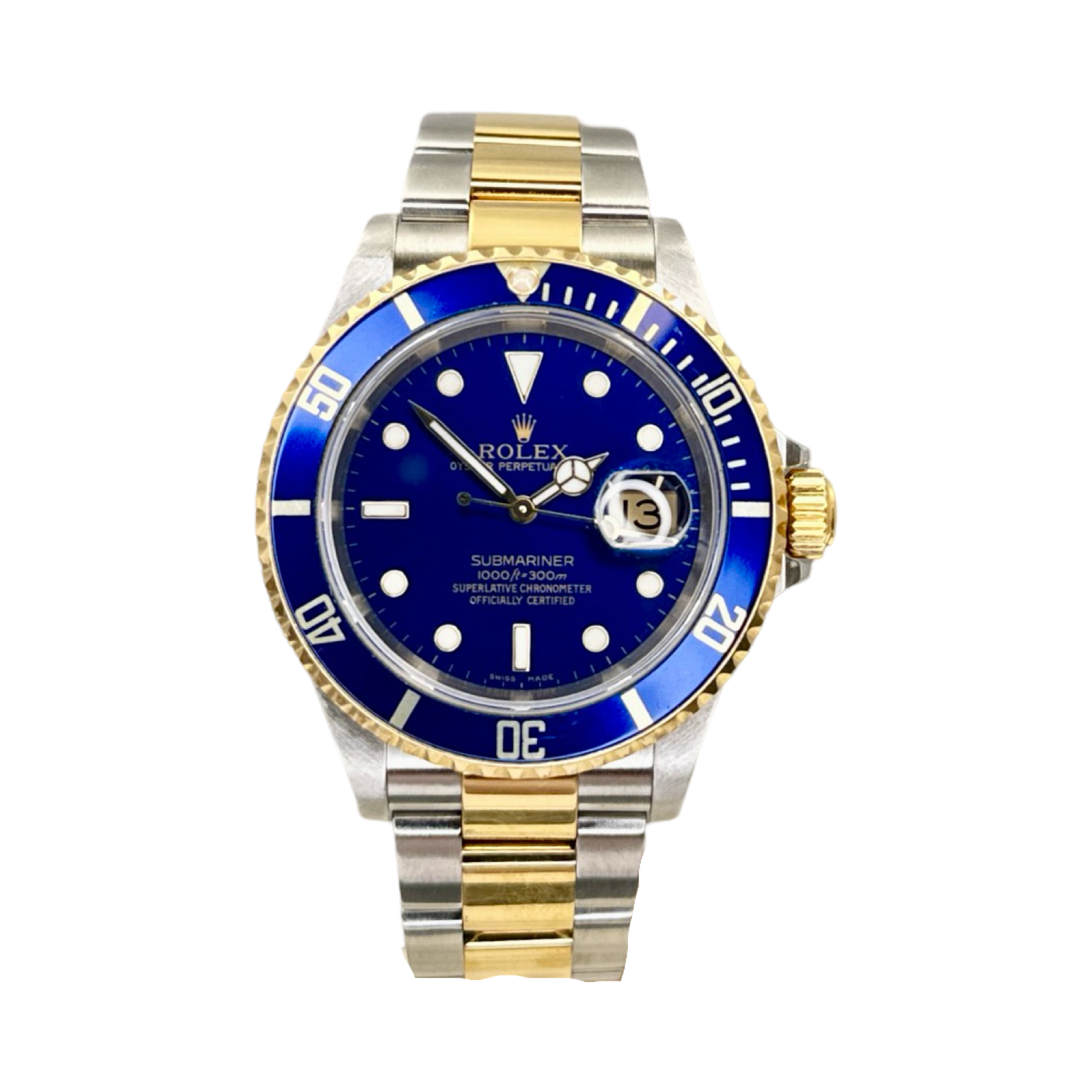 Rolex Submariner Date SS/18k  Ref. 16613 Circa 2005