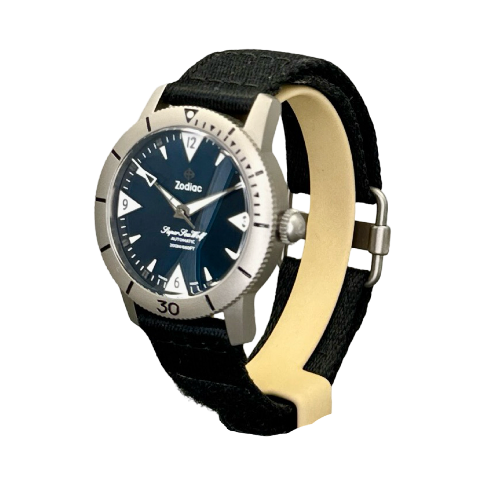 Zodiac x Huckberry Titanium Super Sea Wolf Skin Diver Ref ZO9219 Zodiac x Huckberry Titanium Super Sea Wolf Skin Diver Ref ZO9219