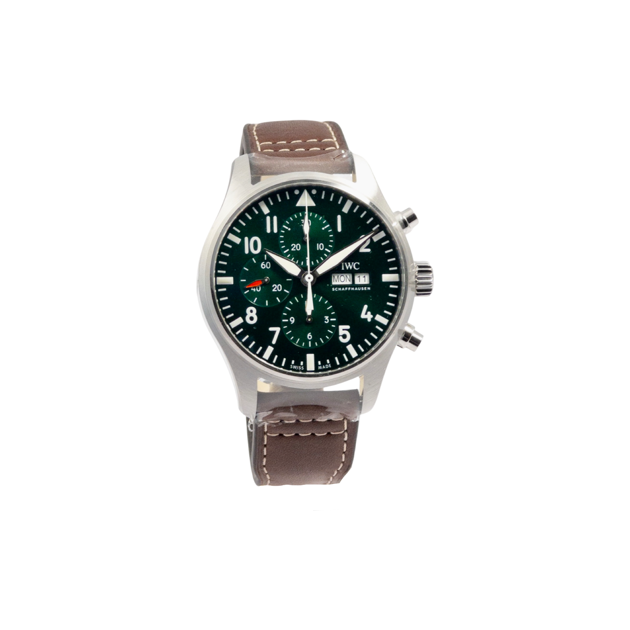 IWC Pilot Chrono British Racing Green Limited Edition Ref. 377726