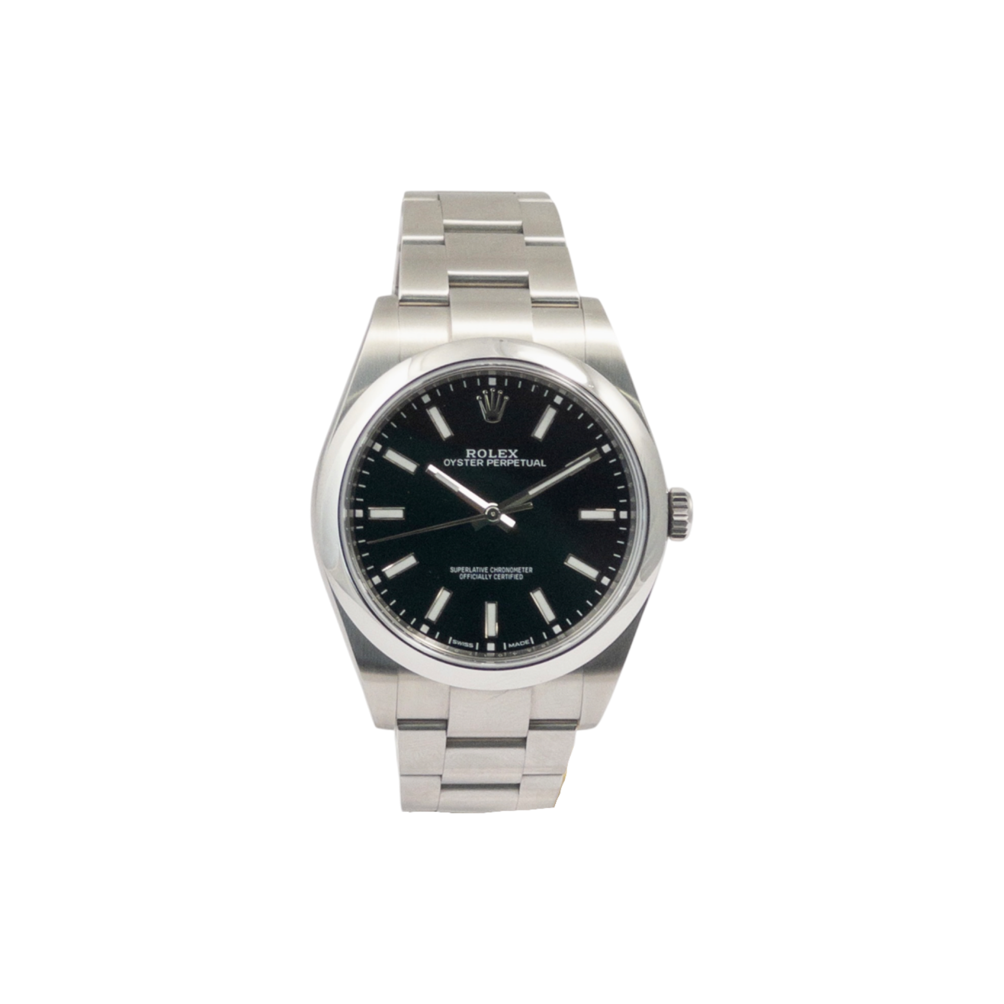 Rolex oyster perpetual 2024 39 black dial