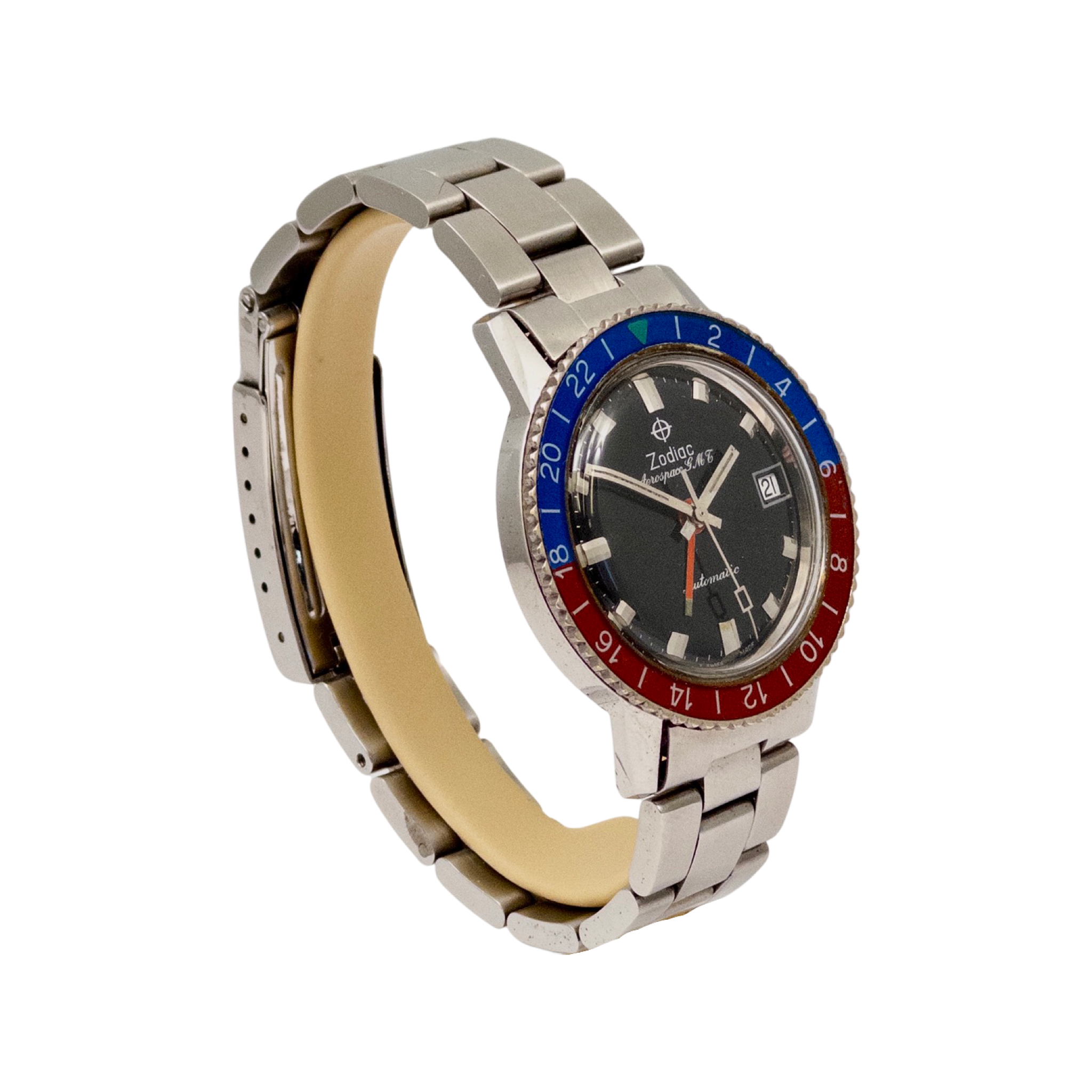 Zodiac Aerospace GMT Pepsi Bezel
