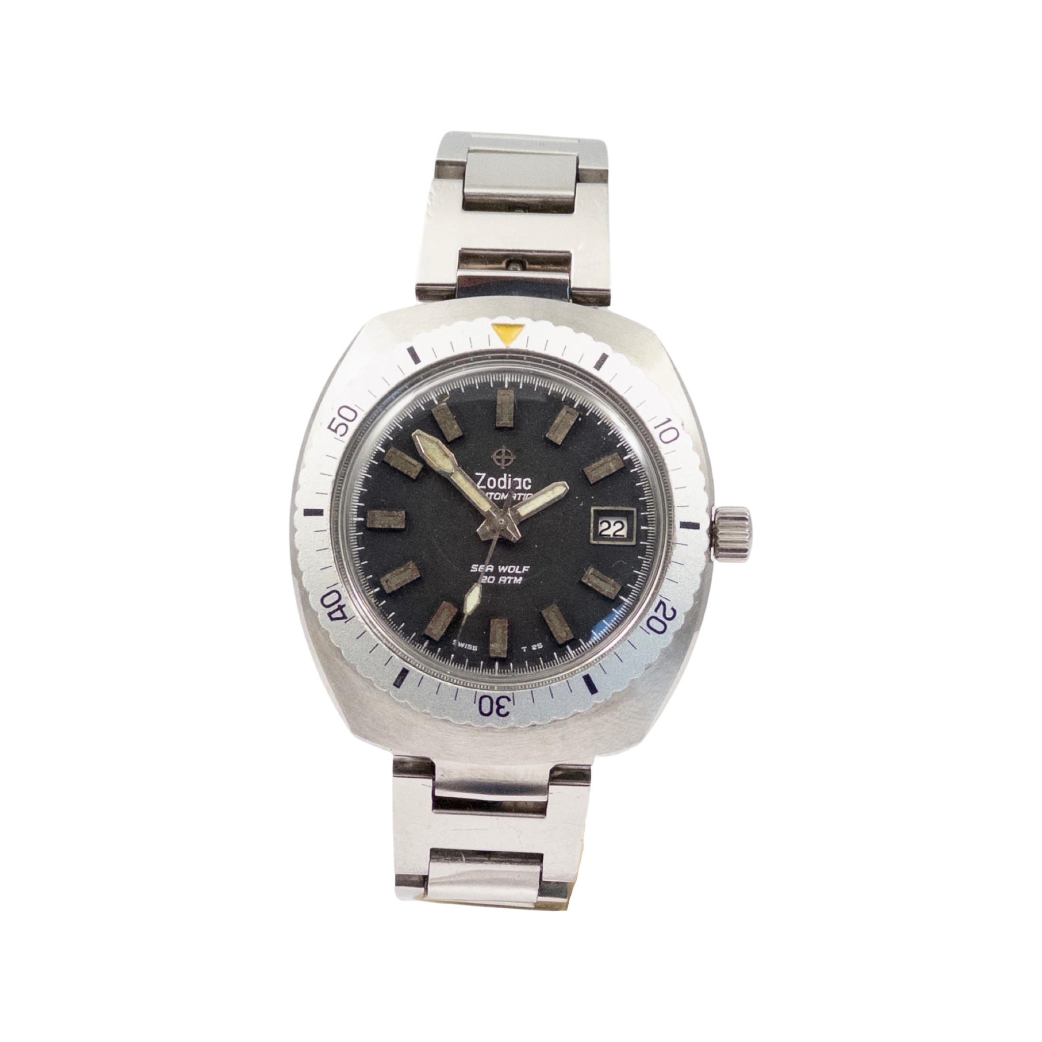 Zodiac SeaWolf Divers 20ATM 722 906 – Twin Cities Time + Luxury
